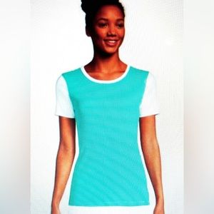 Lands End- Women’s t-shirts, striped, soft cotton, size small